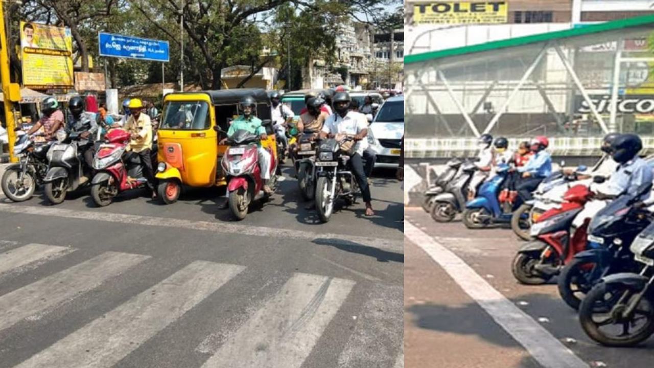 Traffic Rules : మీ వాహనం ‘స్టాప్ లైన్’దాటిందా? అయితే తప్పదు భారీ జరిమానా.. ‘గీత’ దాటినందుకు ఒక్కరోజే 3,702 కేసులు నమోదు Traffic Rules : మీ వాహనం ‘స్టాప్ లైన్’దాటిందా? అయితే తప్పదు భారీ జరిమానా.. ‘గీత’ దాటినందుకు ఒక్కరోజే 3,702 కేసులు నమోదు