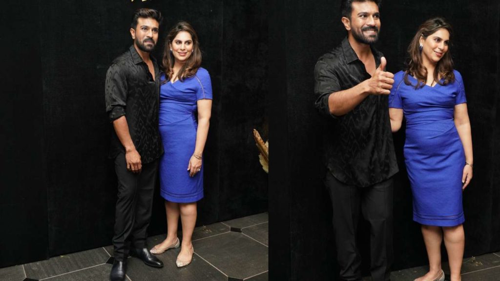 Upasana Baby Bump Photos an Videos goes viral appears in Ram Charan Birthday