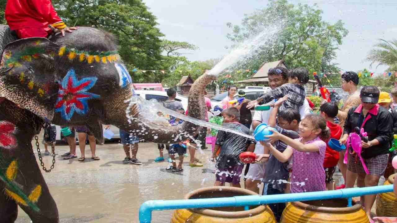 water festival in Thailand