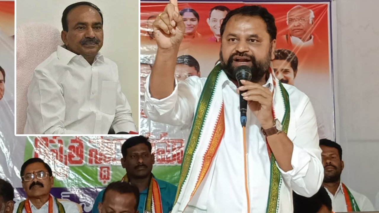 Addanki Dayakar: ఈటల భాగ్యలక్ష్మి టెంపుల్కు రాకుంటే రాజకీయ వ్యభిచారిగా మిగిలిపోతారు Addanki Dayakar: ఈటల భాగ్యలక్ష్మి టెంపుల్కు రాకుంటే రాజకీయ వ్యభిచారిగా మిగిలిపోతారు
