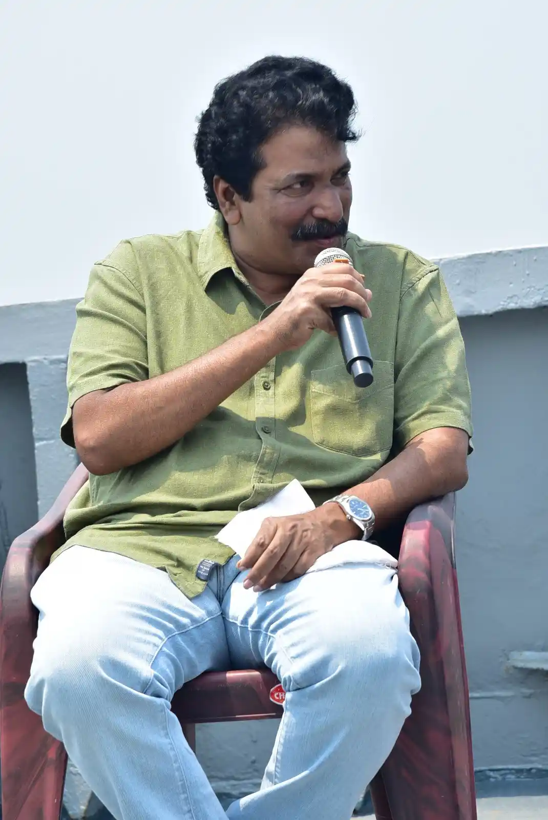 Agent Movie Team Special Interview at Kakinada port