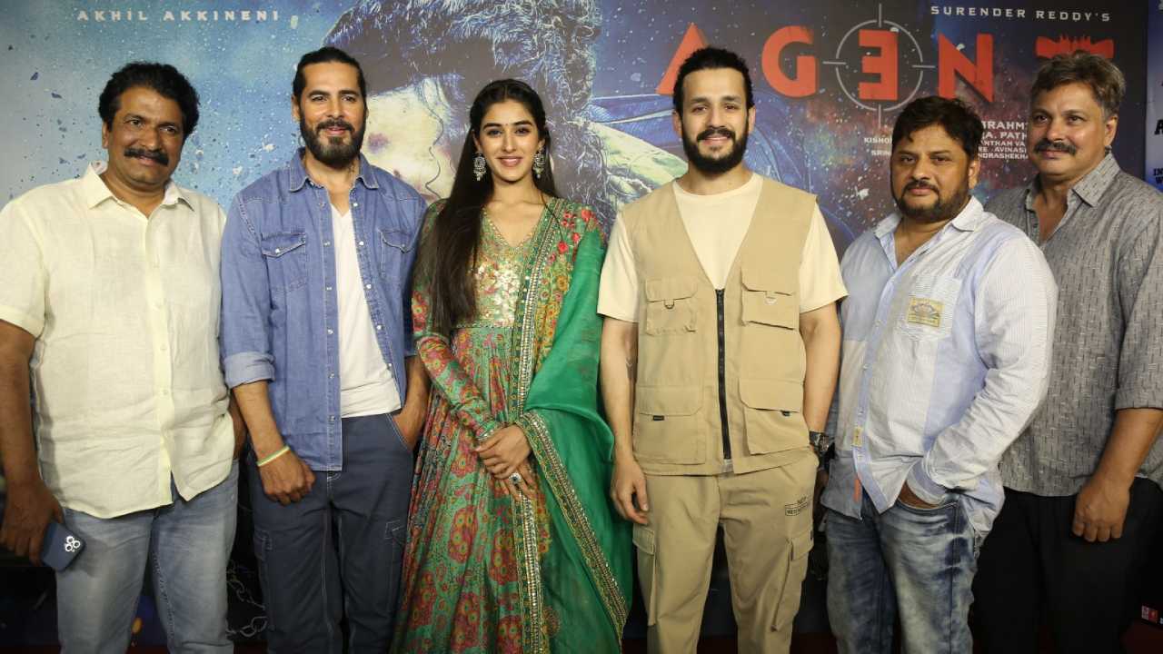 Agent Movie: ఏజెంట్ మూవీ గ్రాండ్ ప్రెస్‌మీట్.. పాల్గొన్న చిత్ర యూనిట్.. ఫోటోలు!