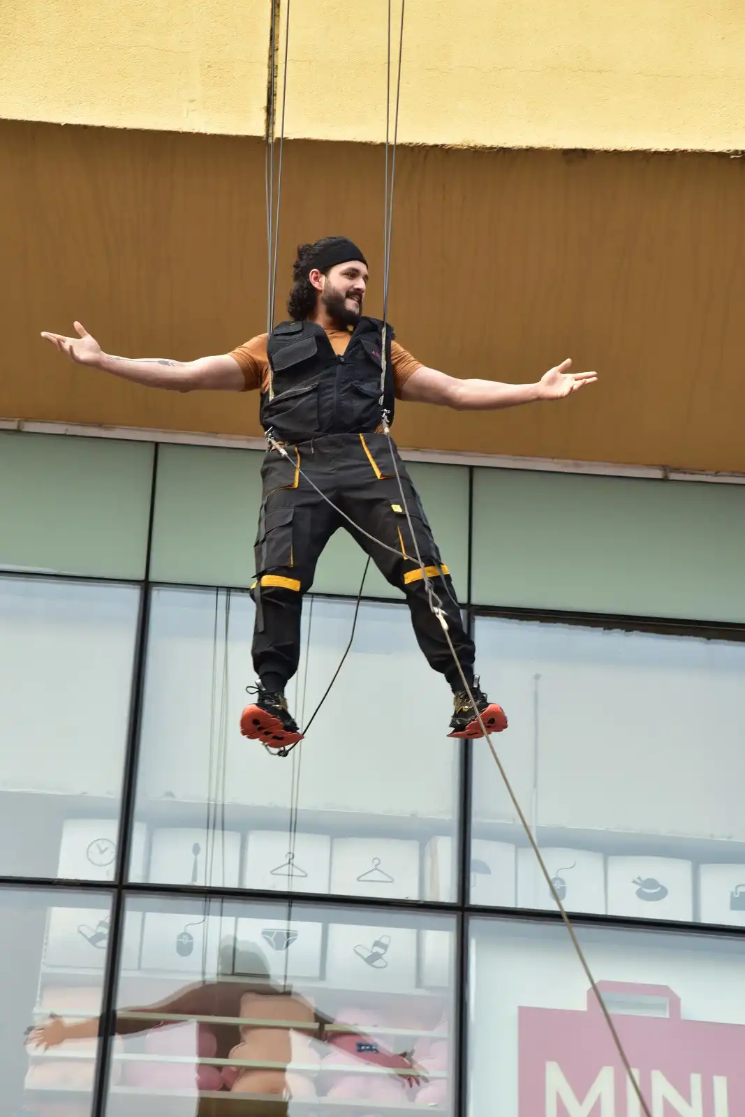 Agent movie Promotions at Vijayawada