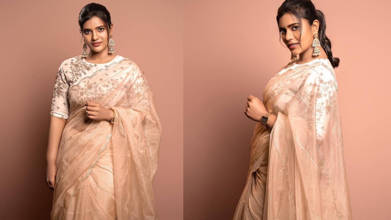 Aishwarya Rajesh : చీరలో మెరిసిపోతున్న ఐశ్వర్య రాజేష్..