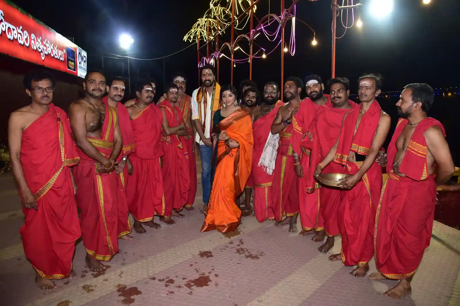 Allari Naresh Ugram movie team promotions at godavari