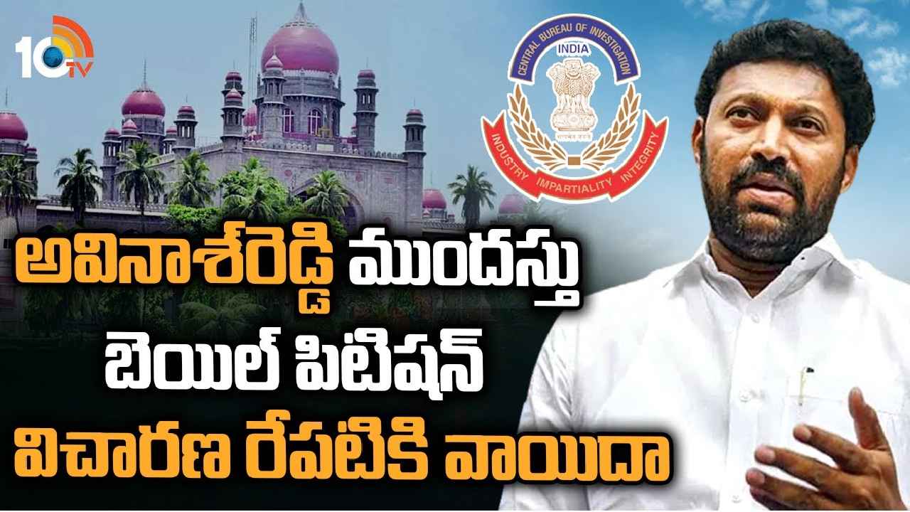 Avinash Reddy Bail : అవినాశ్ రెడ్డి ముందస్తు బెయిల్ పిటిషన్.. హైకోర్టు కీలక వ్యాఖ్యలు Avinash Reddy Bail : అవినాశ్ రెడ్డి ముందస్తు బెయిల్ పిటిషన్.. హైకోర్టు కీలక వ్యాఖ్యలు