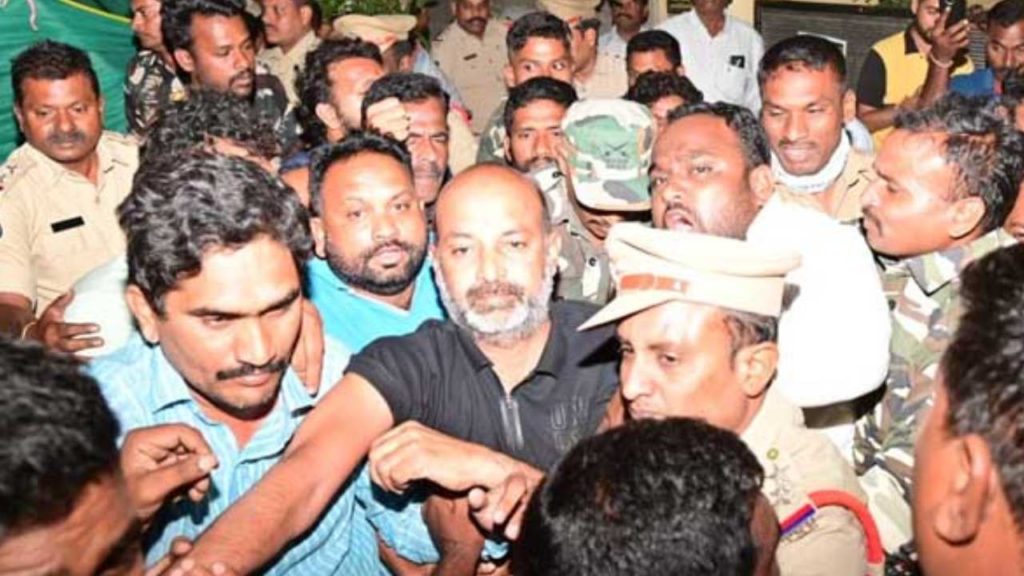 Bandi Sanjay Arrest,