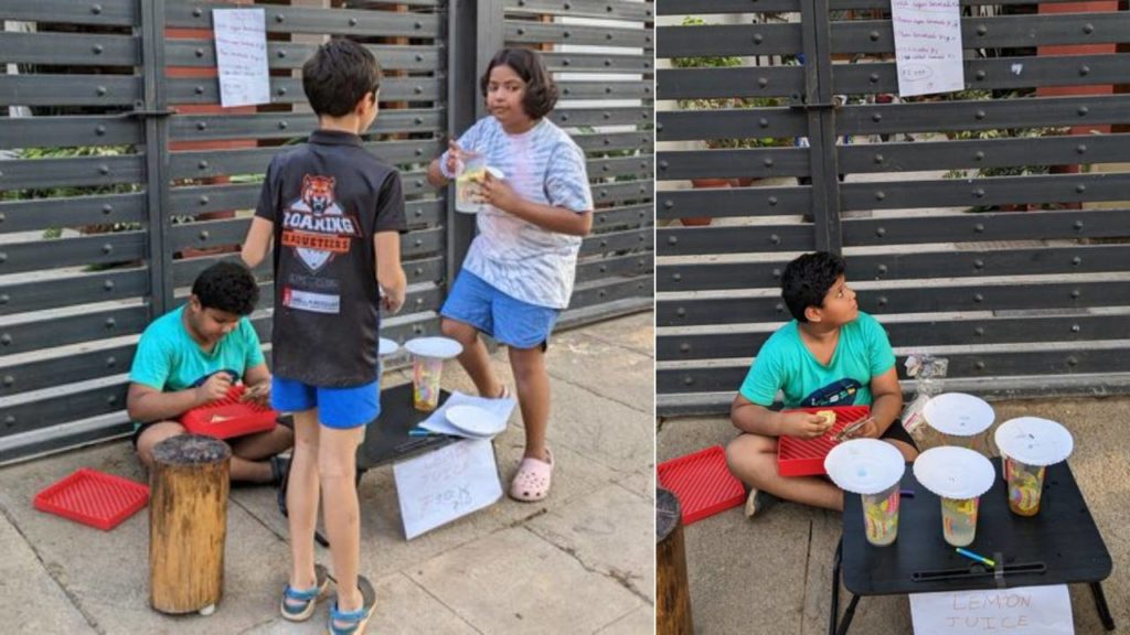 Bangalore Children's Lemonade Stall