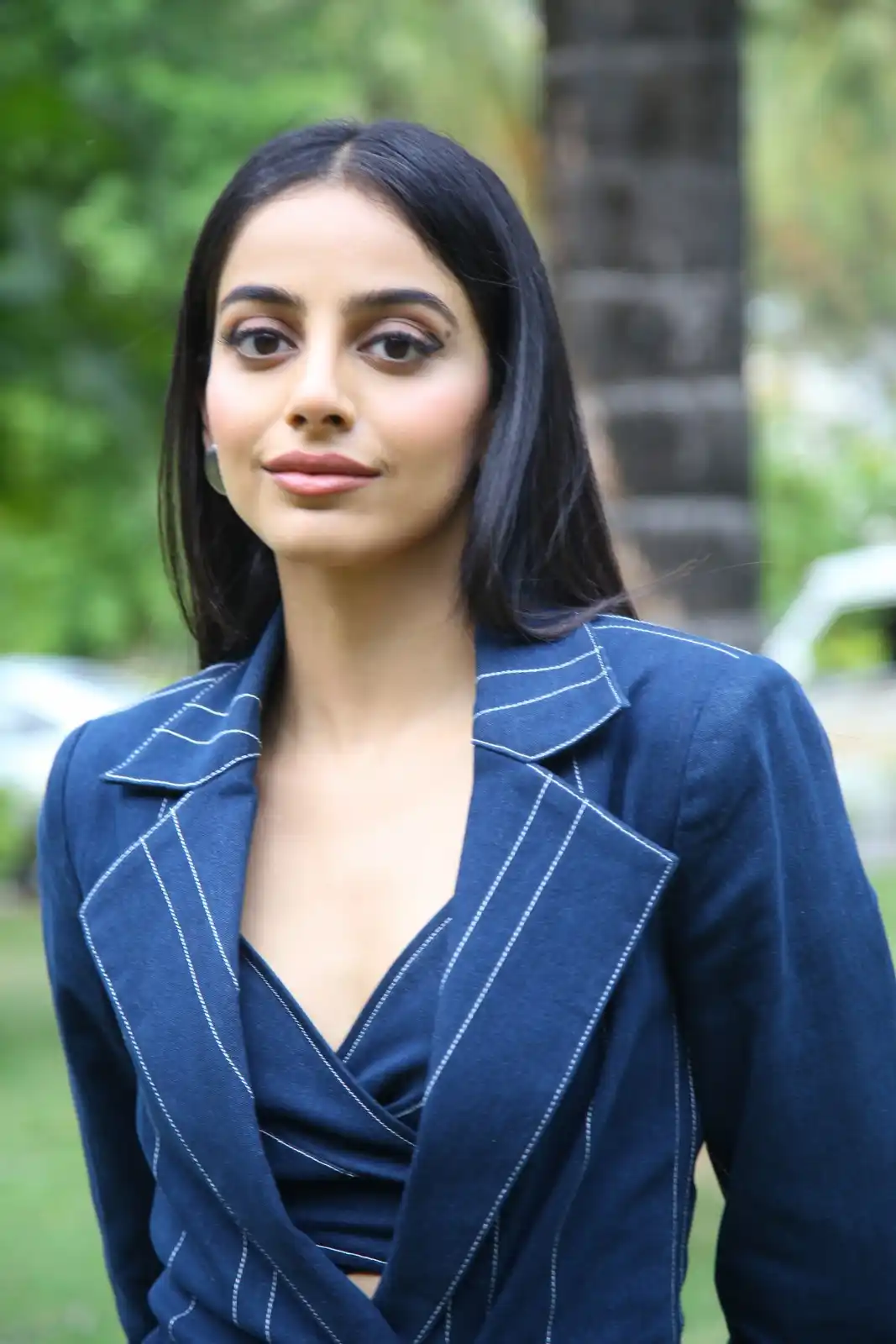 Banita Sandhu Stylish Looks in Mother Teresa & Me Movie Press Meet