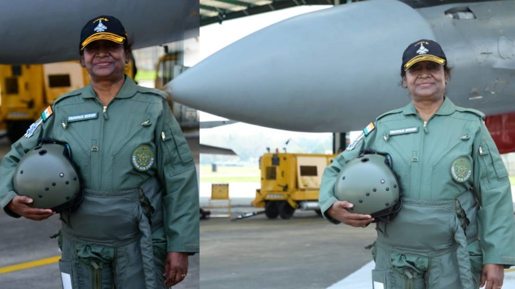 Droupadi Murmu Flies In Fighter Jet