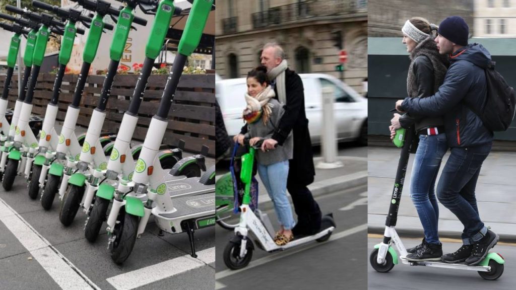 E-Scooters Band in paris