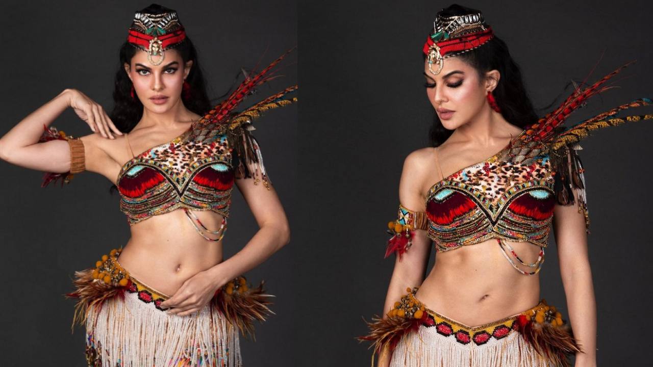 Jacqueline Fernandez: ట్రైబల్ లుక్‌లో టెర్రిఫిక్‌గా ఉన్న జాక్వెలిన్ ఫర్నాండెజ్