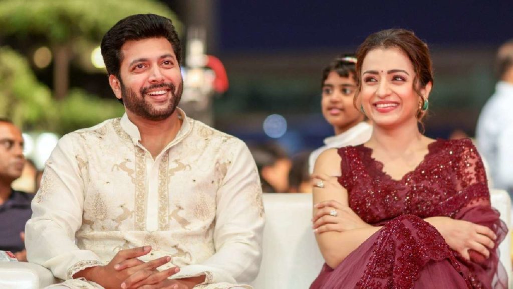 Jayam Ravi and Trisha are lost twitter blue tick due to PS II promotions