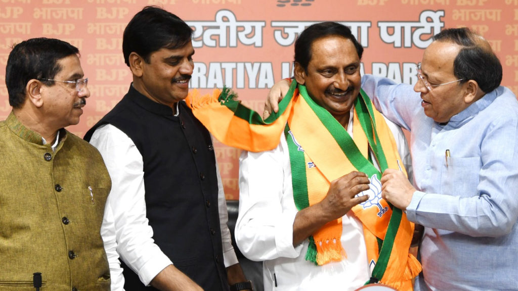 Kiran Kumar Reddy, BJP