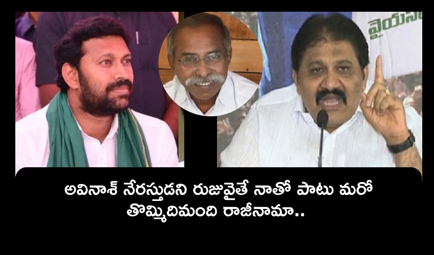 MLA Rachamallu Sivaprasad Reddy
