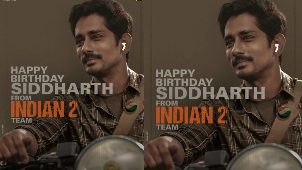 Makers Confirm Of Siddharth In Indian 2 Movie