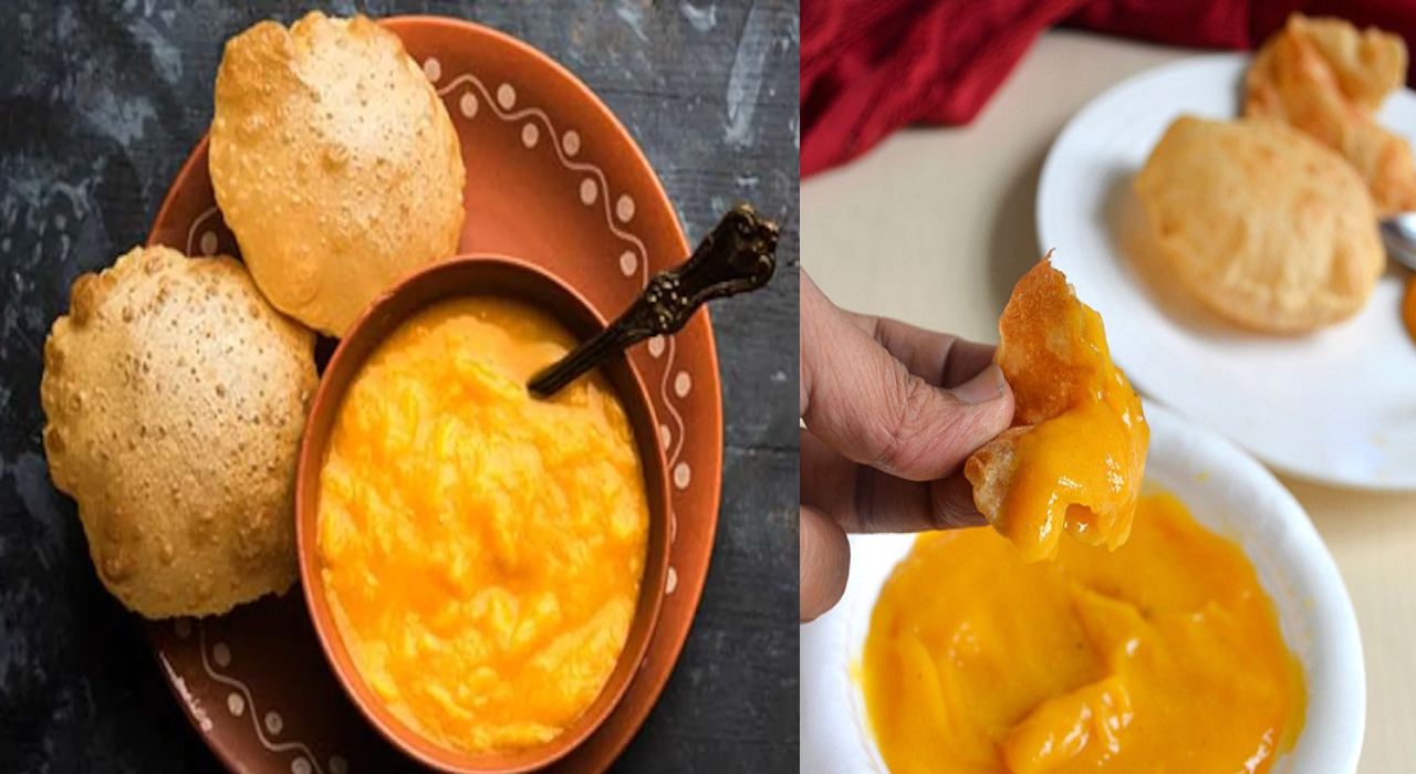 Mango-Poori Combination : పాతదే కొత్తగా.. మ్యాంగో జ్యూస్-పూరీ.. వైరల్ అవుతున్న ఫుడ్ కాంబినేషన్ Mango-Poori Combination : పాతదే కొత్తగా.. మ్యాంగో జ్యూస్-పూరీ.. వైరల్ అవుతున్న ఫుడ్ కాంబినేషన్