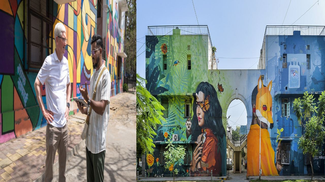Delhi Lodhi Art District : భారత ప్రజల మనసు దోచుకోవడం ఎలానో యాపిల్ సీఈవోకి తెలుసు.. ఢిల్లీ పర్యటనలో ఆయన ఏం చేసారంటే? Delhi Lodhi Art District : భారత ప్రజల మనసు దోచుకోవడం ఎలానో యాపిల్ సీఈవోకి తెలుసు.. ఢిల్లీ పర్యటనలో ఆయన ఏం చేసారంటే?