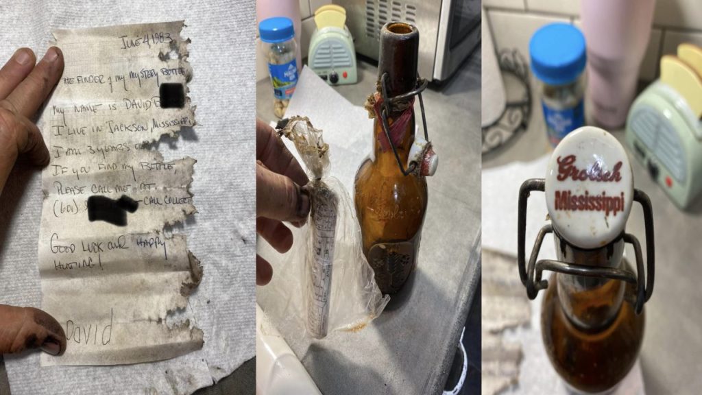 message in a bottle