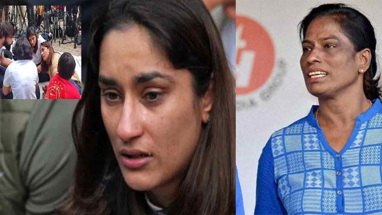 PT Usha Vs Wrestlers: వీధుల్లోకి వచ్చి ఇలా చేస్తారా? అంటూ రెజ్లర్లపై పీటీ ఉష ఆగ్రహం.. గట్టిగా బదులిచ్చిన రెజ్లర్లు PT Usha Vs Wrestlers: వీధుల్లోకి వచ్చి ఇలా చేస్తారా? అంటూ రెజ్లర్లపై పీటీ ఉష ఆగ్రహం.. గట్టిగా బదులిచ్చిన రెజ్లర్లు