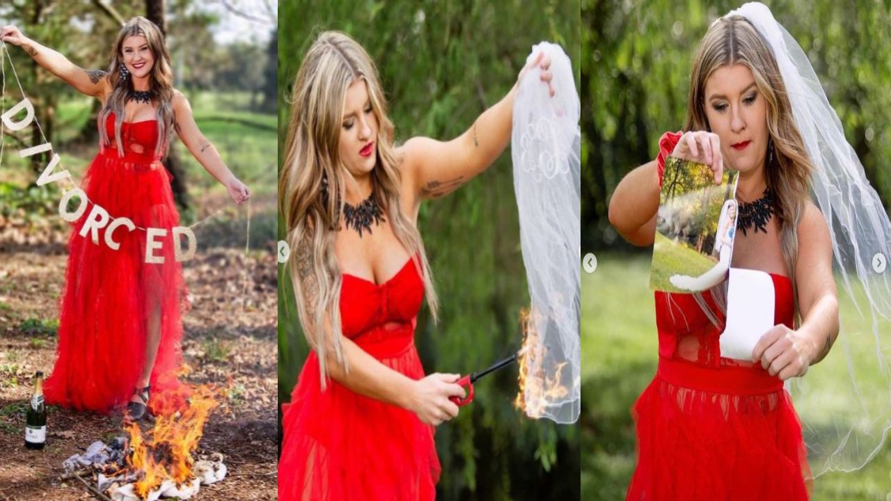 Divorce photoshoot : విడాకుల ఫోటో షూట్తో వైరల్ అవుతున్న అమ్మడు.. ఫోటోలు చూస్తే షాకవుతారు Divorce photoshoot : విడాకుల ఫోటో షూట్తో వైరల్ అవుతున్న అమ్మడు.. ఫోటోలు చూస్తే షాకవుతారు