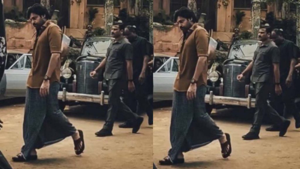Pawan Kalyan look leak from Ustaad Bhagat Singh sets