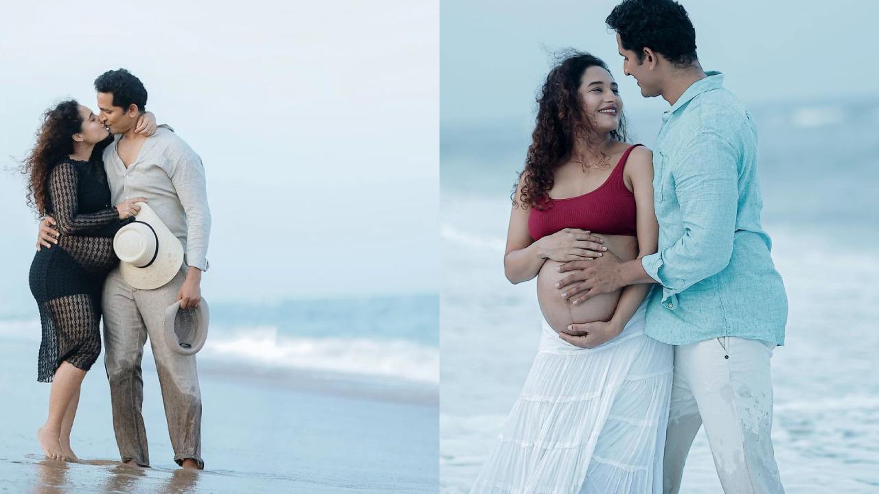 Pooja Ramachandran : సముద్రపు ఒడ్డున.. భర్తతో పూజా రామచంద్రన్ బేబీ బంప్ ఫొటోషూట్..