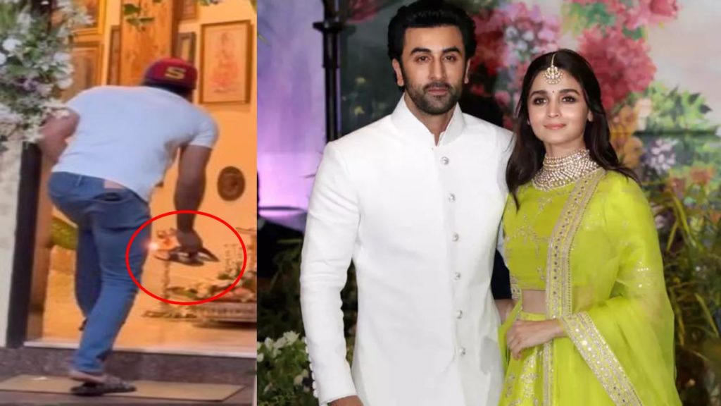 Ranbir Kapoor getting trolled to carry Alia Bhatt slippers