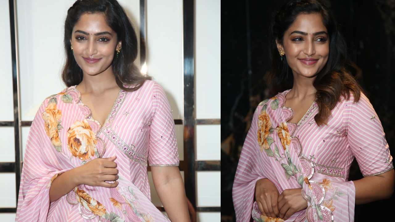 Reba Monica John : సామజవరగమన టీజర్ లాంచ్ ఈవెంట్ లో సందడి చేసిన రెబా మోనికా..