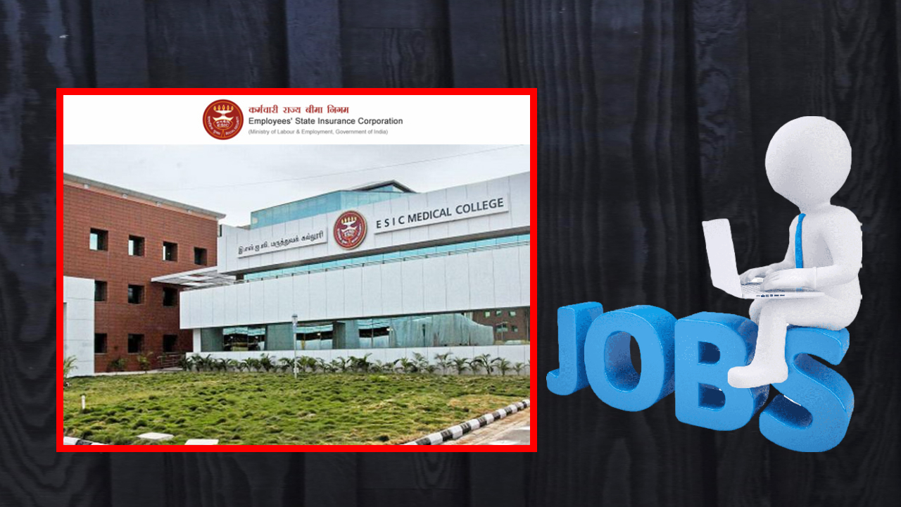 ESIC Faridabad Recruitment : ఎంప్లాయిస్ స్టేట్ ఇన్సూరెన్స్ కార్పొరేషన్ ఫరీదాబాద్లో పోస్టుల భర్తీ ESIC Faridabad Recruitment : ఎంప్లాయిస్ స్టేట్ ఇన్సూరెన్స్ కార్పొరేషన్ ఫరీదాబాద్లో పోస్టుల భర్తీ