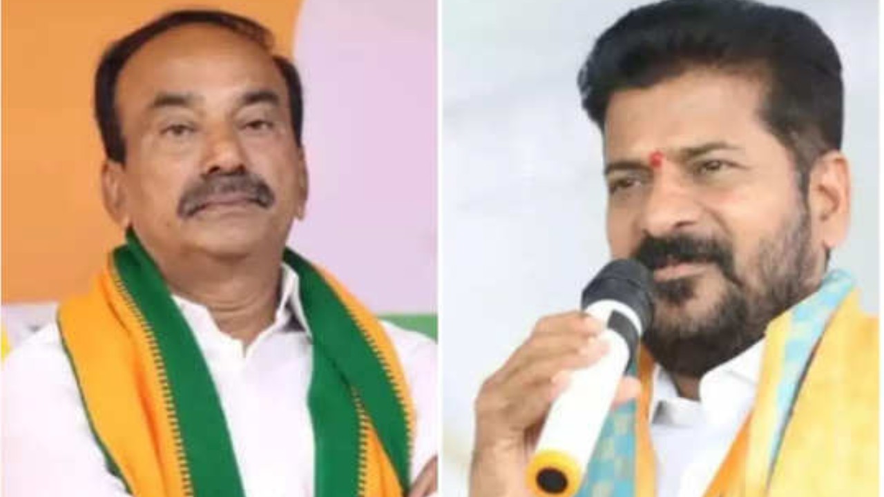 Revanth Challenged Etala : చార్మినార్ భాగ్యలక్ష్మి టెంపుల్ కు రావాలని రేవంత్ సవాల్.. సవాళ్లపై స్పందించ వద్దని ఈటల నిర్ణయం Revanth Challenged Etala : చార్మినార్ భాగ్యలక్ష్మి టెంపుల్ కు రావాలని రేవంత్ సవాల్.. సవాళ్లపై స్పందించ వద్దని ఈటల నిర్ణయం