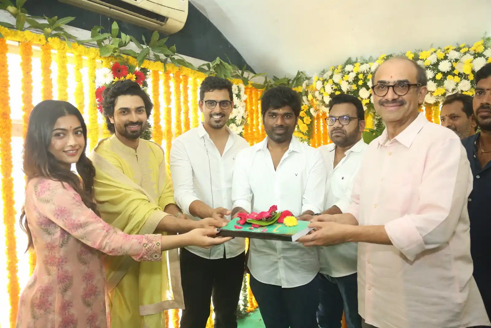 Rashmika Mandanna Rainbow Movie Opening Ceremony