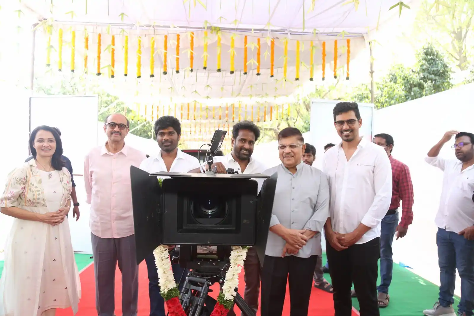 Rashmika Mandanna Rainbow Movie Opening Ceremony