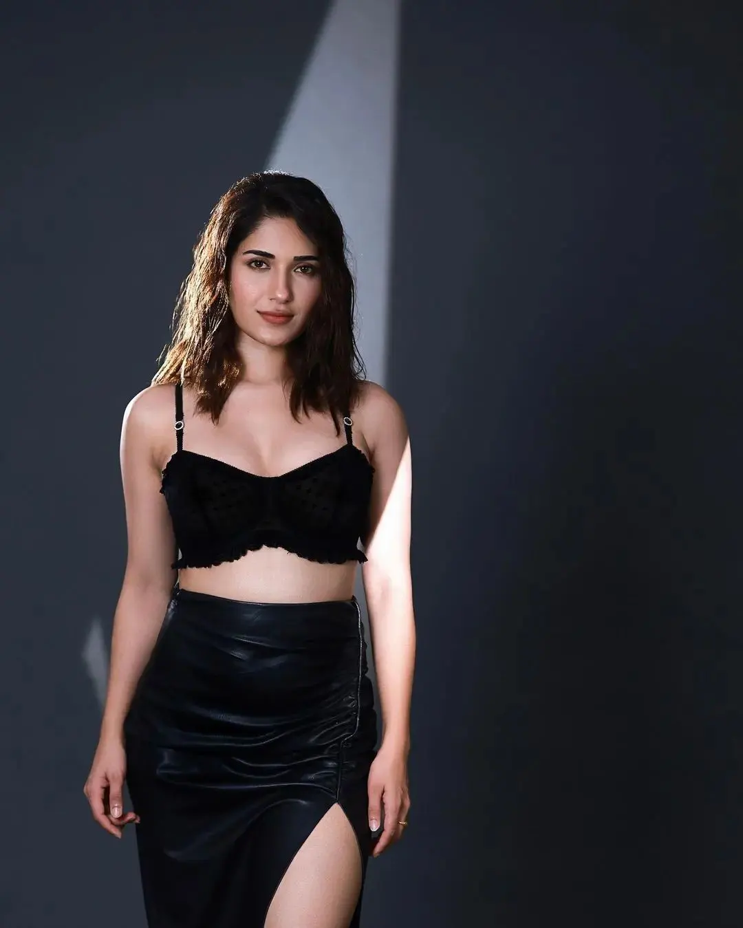 Ruhani Sharma Stunning looks in Black Dress