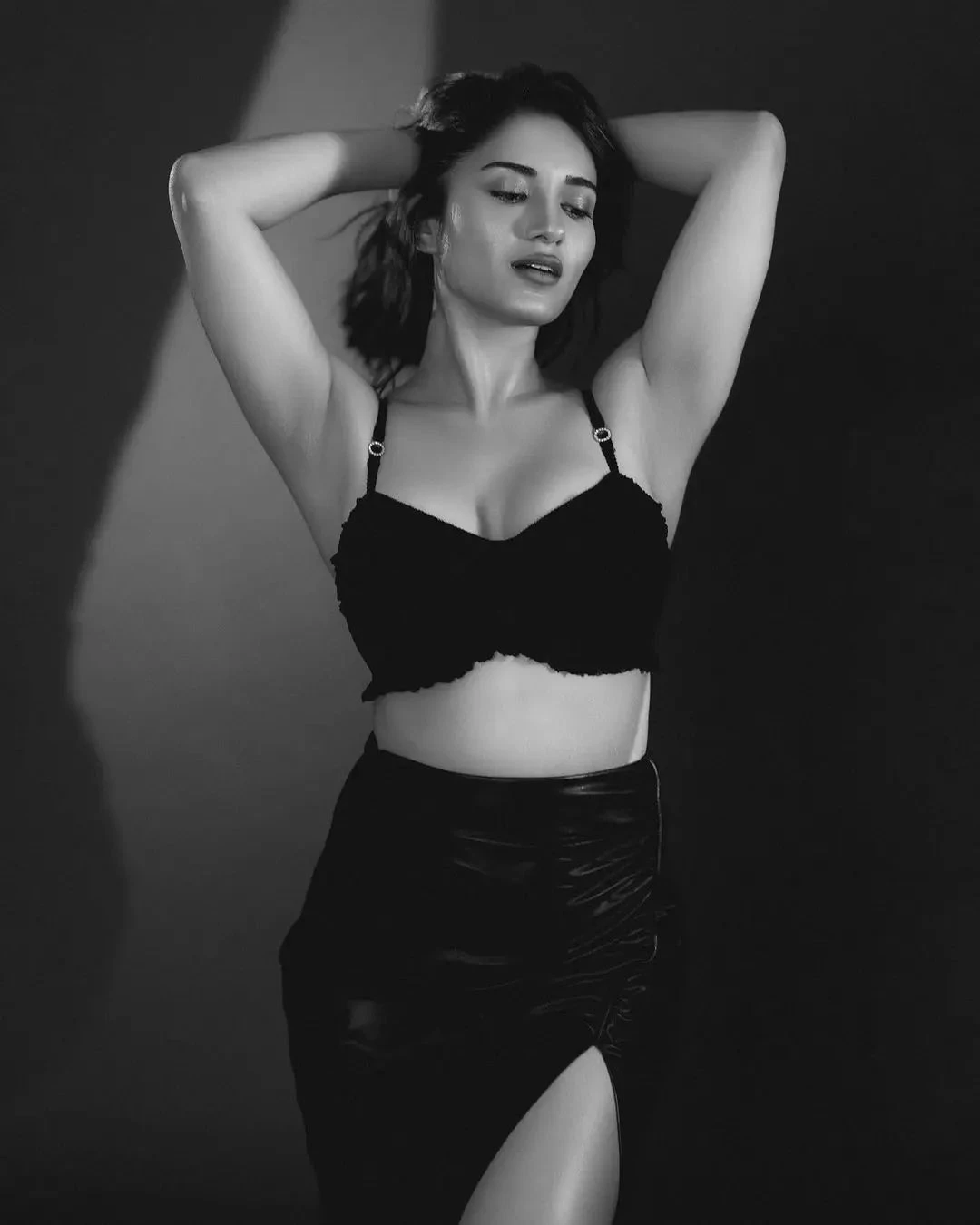 Ruhani Sharma Stunning looks in Black Dress
