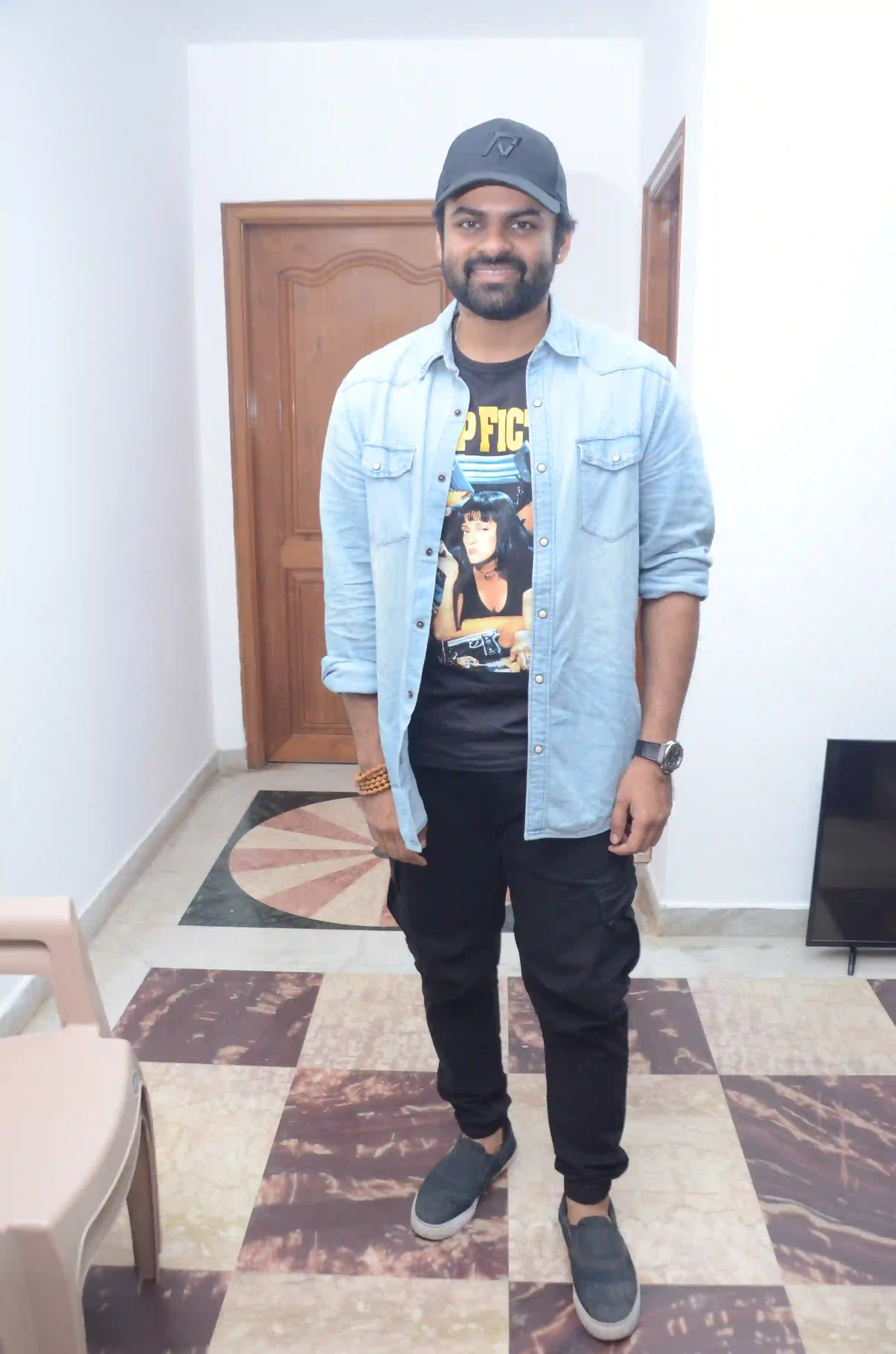 Sai Dharam Tej Samyuktha Menon Virupaksha success celebrations photos