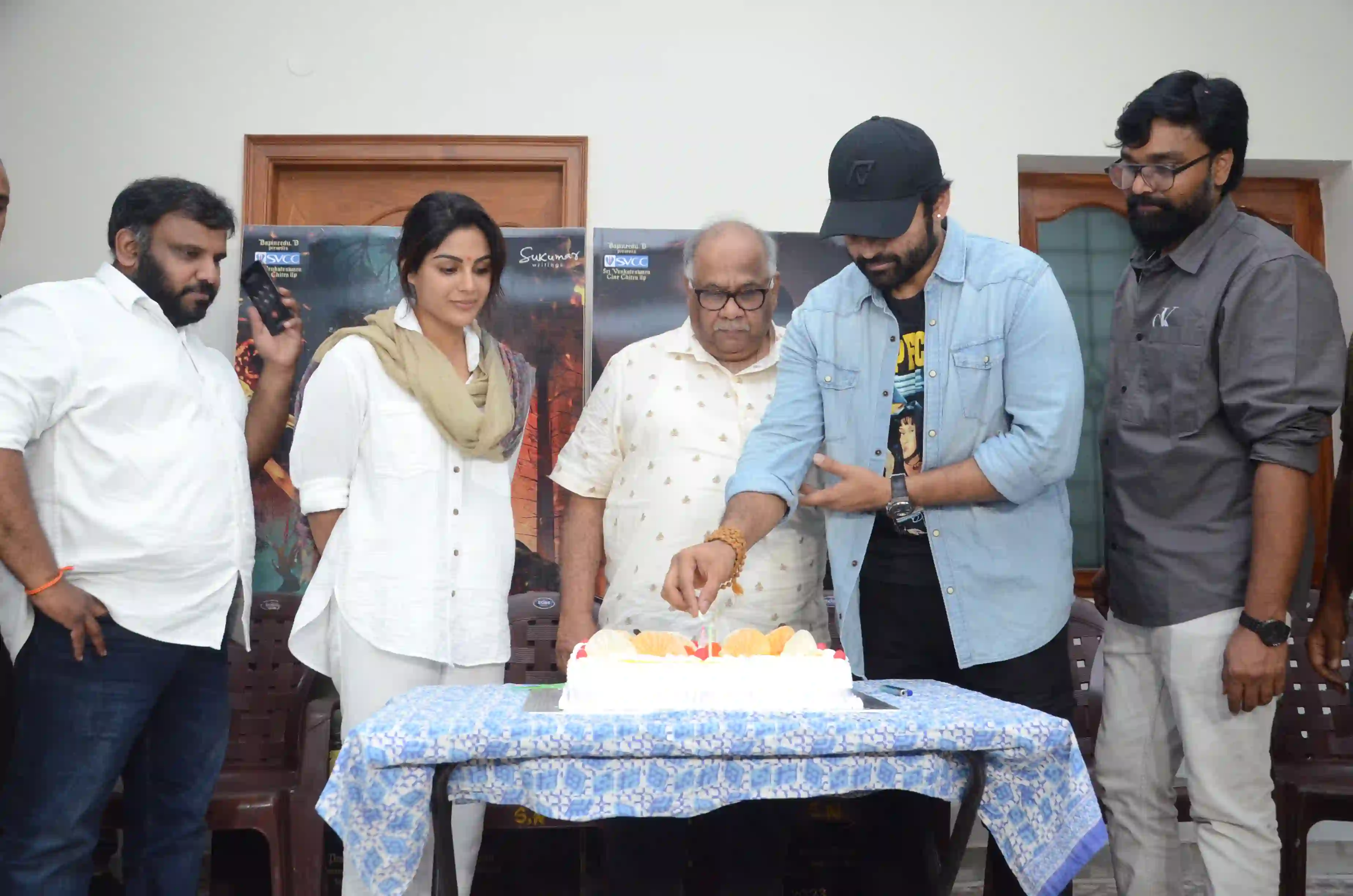 Sai Dharam Tej Samyuktha Menon Virupaksha success celebrations photos