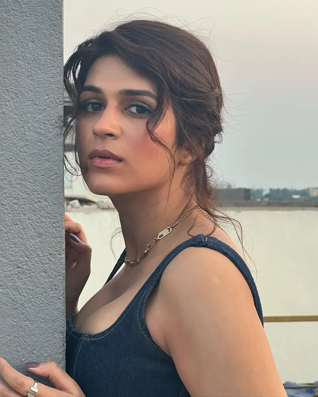 Shraddha Das Photoshoot in Swimming Dress
