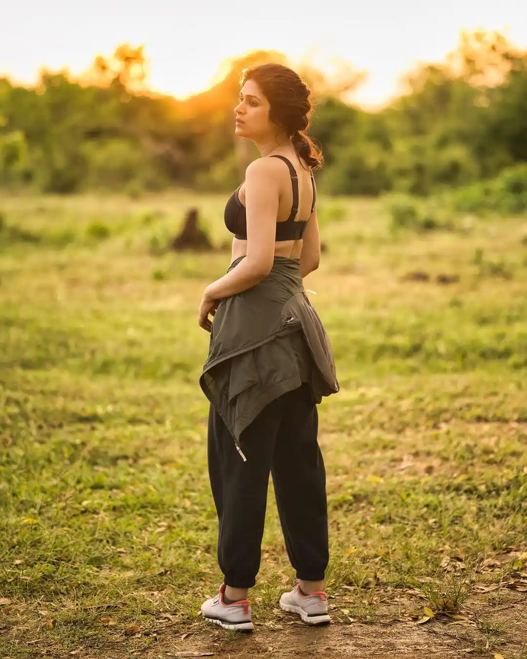 Shraddha Das Wild Photos in Sri Lanka Forests