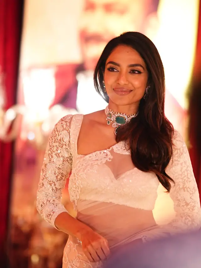 Sobhita Dhulipala Shining in White Saree at PS 2 Promotions