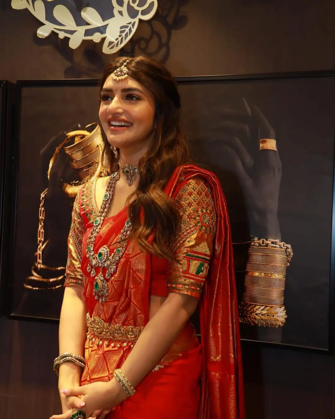 Sreeleela Participated in Jewellery shop opening in Hyderabad