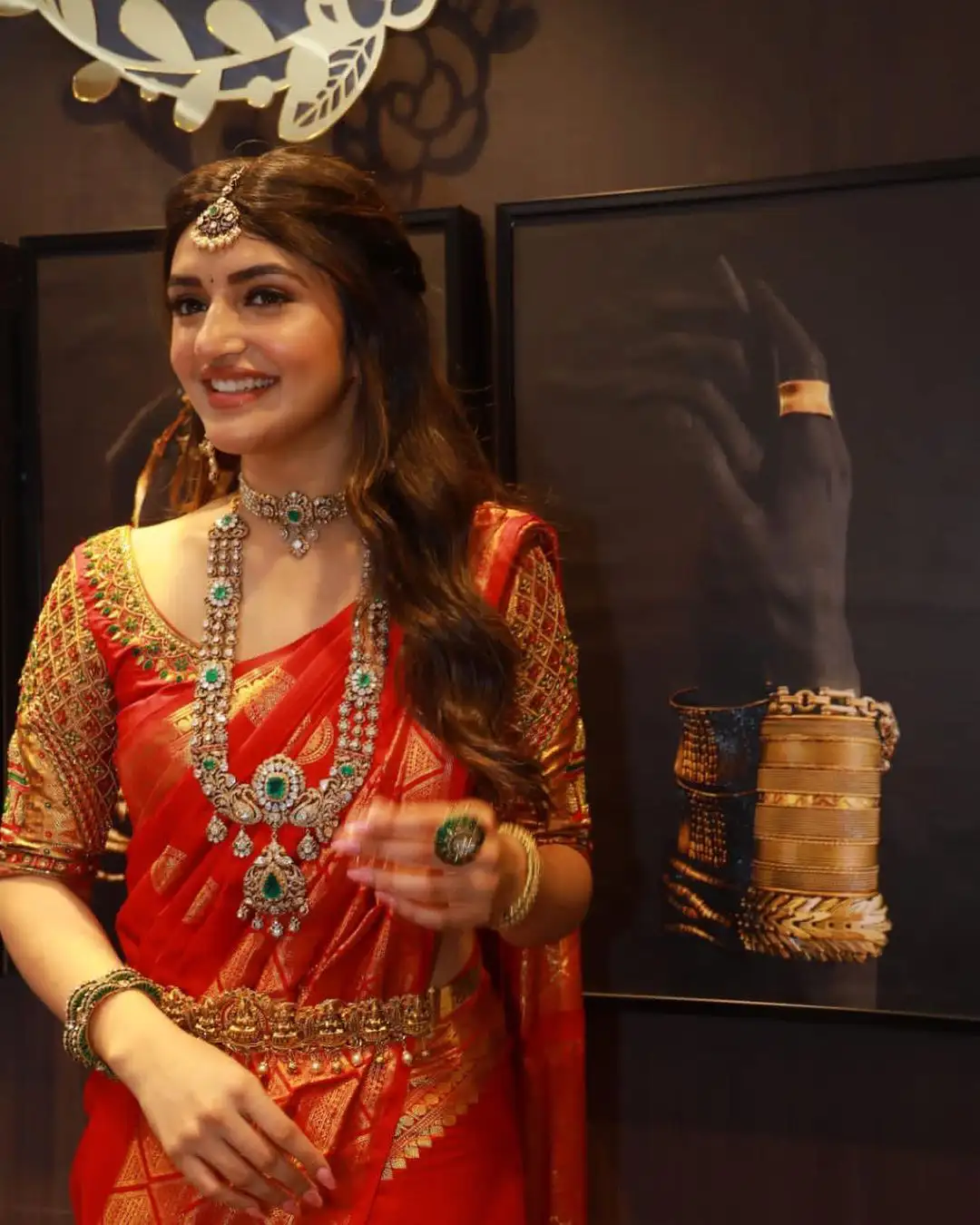 Sreeleela Participated in Jewellery shop opening in Hyderabad