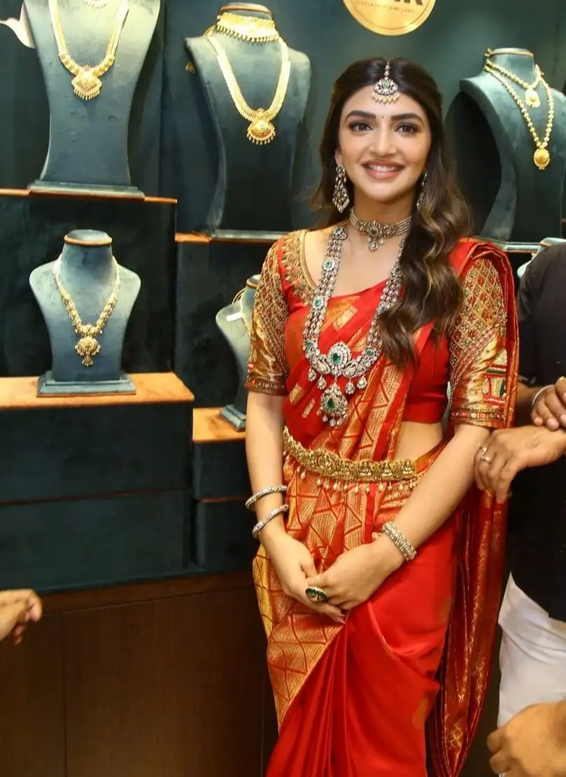 Sreeleela Participated in Jewellery shop opening in Hyderabad