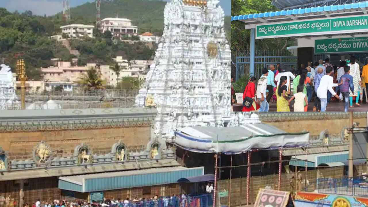 Tirumala Alert : తిరుమల శ్రీవారి భక్తులకు ముఖ్య గమనిక.. ఇకపై దివ్య దర్శనం టిక్కెట్లు అక్కడ మాత్రమే ఇస్తారు Tirumala Alert : తిరుమల శ్రీవారి భక్తులకు ముఖ్య గమనిక.. ఇకపై దివ్య దర్శనం టిక్కెట్లు అక్కడ మాత్రమే ఇస్తారు