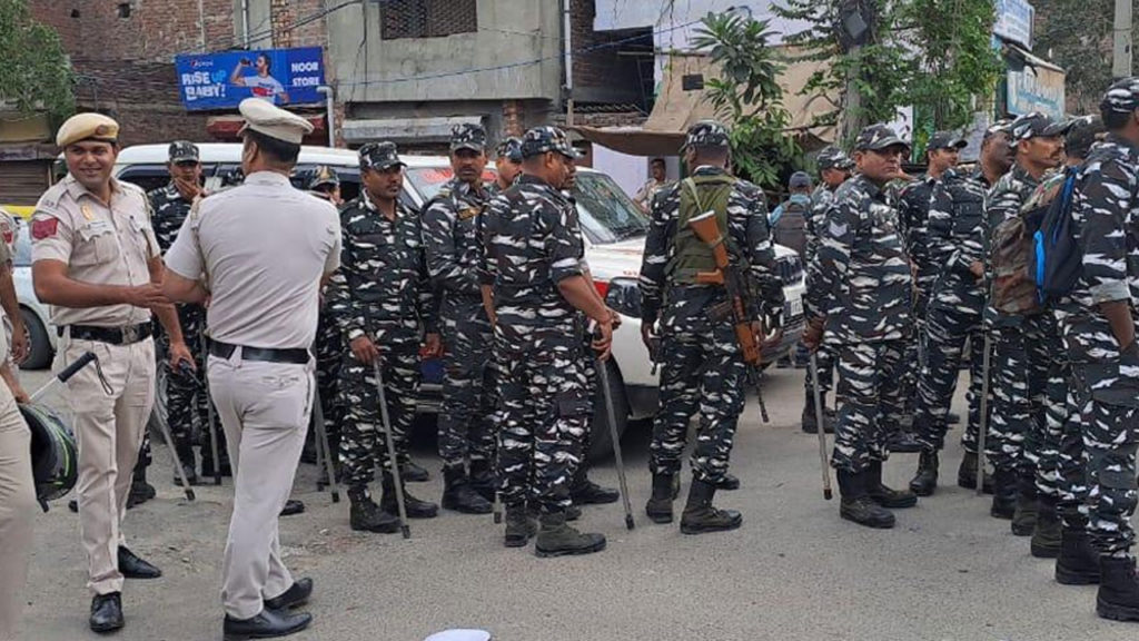 tight securty in hanuman jayanti rallies after riots