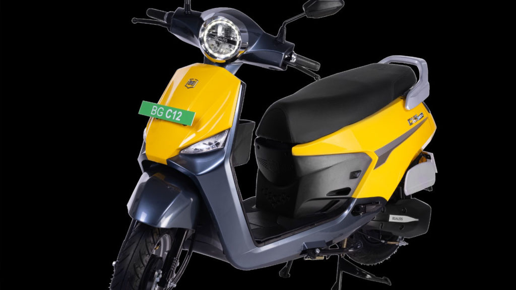 100 percent Made in India electric scooter C-12 launched by BGAUSS