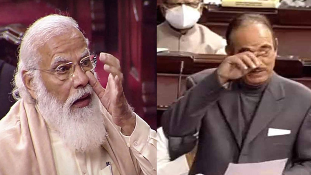 Modi shed tears for me, Congress didn't even tweet says Ghulam Azad