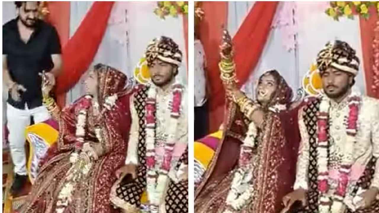Viral Video : షాకింగ్.. పెళ్లి మండపంలో రెచ్చిపోయిన పెళ్లికూతురు, తుపాకీతో కాల్పులు Viral Video : షాకింగ్.. పెళ్లి మండపంలో రెచ్చిపోయిన పెళ్లికూతురు, తుపాకీతో కాల్పులు