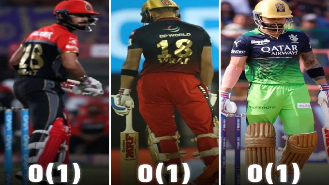 Virat Kohli: ఏప్రిల్ 23.. విరాట్ కోహ్లికి అస్సలు కలిసిరావడం లేదు.. మూడుసార్లు ఈరోజే గోల్డెన్ డకౌట్ Virat Kohli: ఏప్రిల్ 23.. విరాట్ కోహ్లికి అస్సలు కలిసిరావడం లేదు.. మూడుసార్లు ఈరోజే గోల్డెన్ డకౌట్