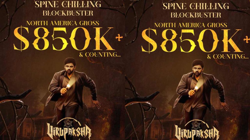Virupaksha Solid Collections Continue At US Box Office